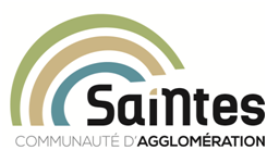 logo communauté d'agglomération de saintes