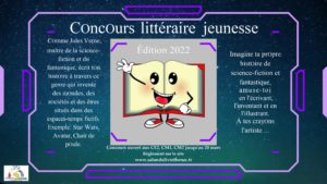 flyer Librius concours littéraire jeunesse 2022