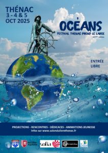 Affiche festival Thénac prend le large - 2025 - OCÈANS